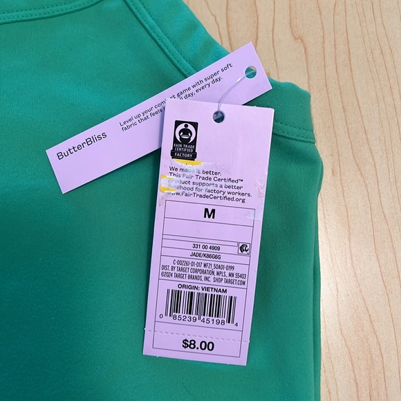 🌟5/$20 Jade Green Crop Top - Picture 4 of 5